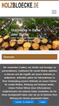 Mobile Screenshot of holzbloecke.de
